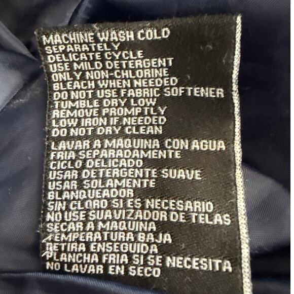 INTL DETAILS Anorak Hooded‎ Rain Jacket Medium Zip Closure Drawstring Waist Mesh - Picture 6 of 12